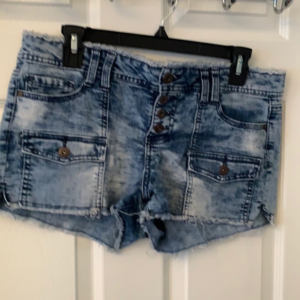 Denim shorts Euc size 11 Lei